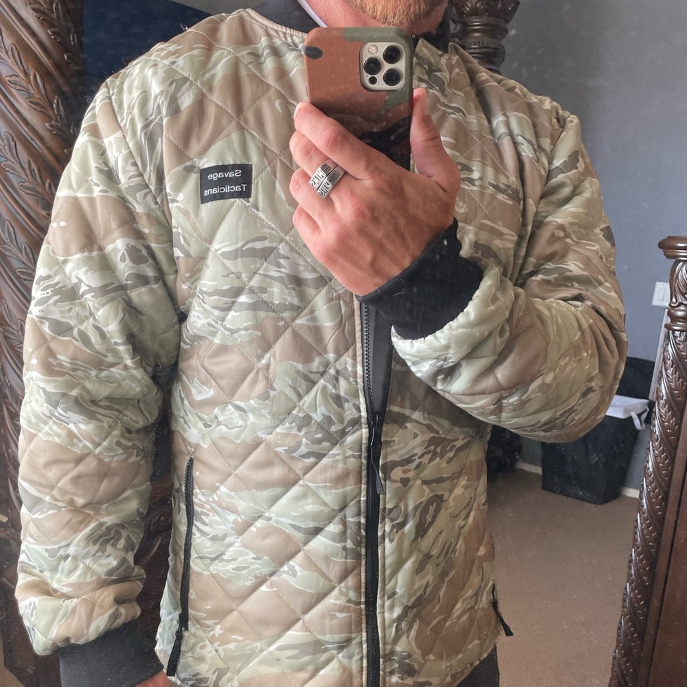 Tigerstripe Bomber Jacket (discontinued) reversible